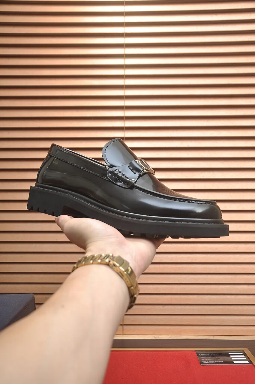 Men's shoes 💰680💶[Dior] (water-dyed cowhide lining) Dior original 1:1 high-quality factory, imported original materials, imported raw cowhide, water-dyed cowhide lining, original TPU outsole, code number: 39-44 (38.45 custom-made)